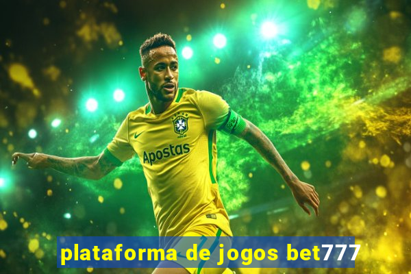 plataforma de jogos bet777